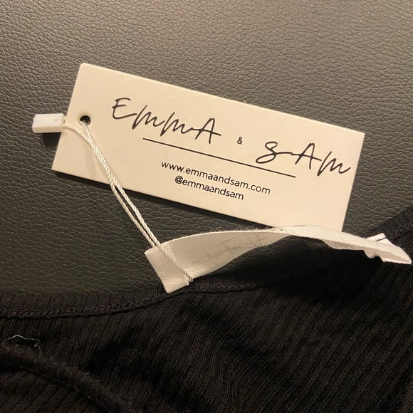 LF EMMA AND SAM BLACK ONE SHOULDER STUDS BODYSUIT NEW WITH TAGS - Picture 3 of 5